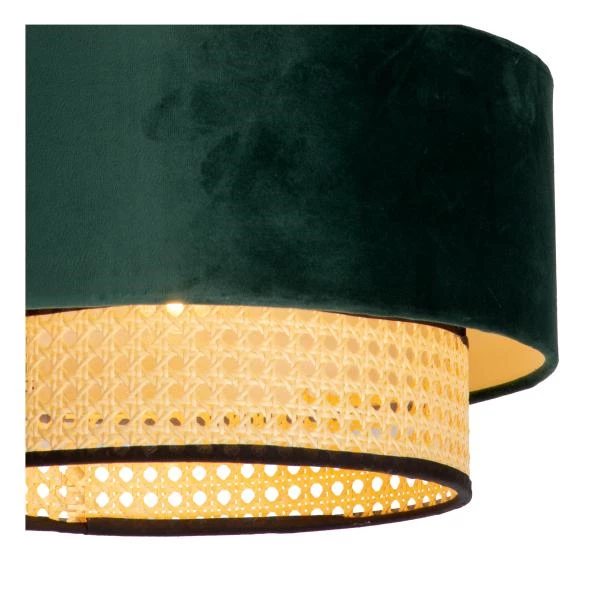 Lucide JAVOR - Flush ceiling light - Ø 38 cm - 1xE27 - Green - detail 1